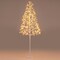 Pre-Lit 5FT Birch Twig Tree with 240 Warm White LED Lights for Holiday Decor